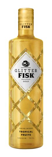 Produkt: Glitter Fisk Gold