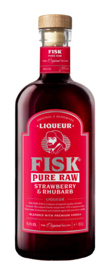 Produkt: Fisk Pure Raw Strawberry & Rhubarb